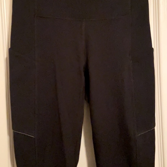 🍋Lululemon Black Speed Up Crop Legging with Side Pockets - Picture 4 of 14